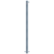 Barrier posts | Steel tube  60 x 2.5 mm | stationary | for casting in concrete | hot-dip galvanized | with 1 eyelet